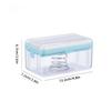 Houseeker Multifunctional Foaming Soap Box Soap Bubble Storage Box Roller Type Foam Soap Dish For Laundry