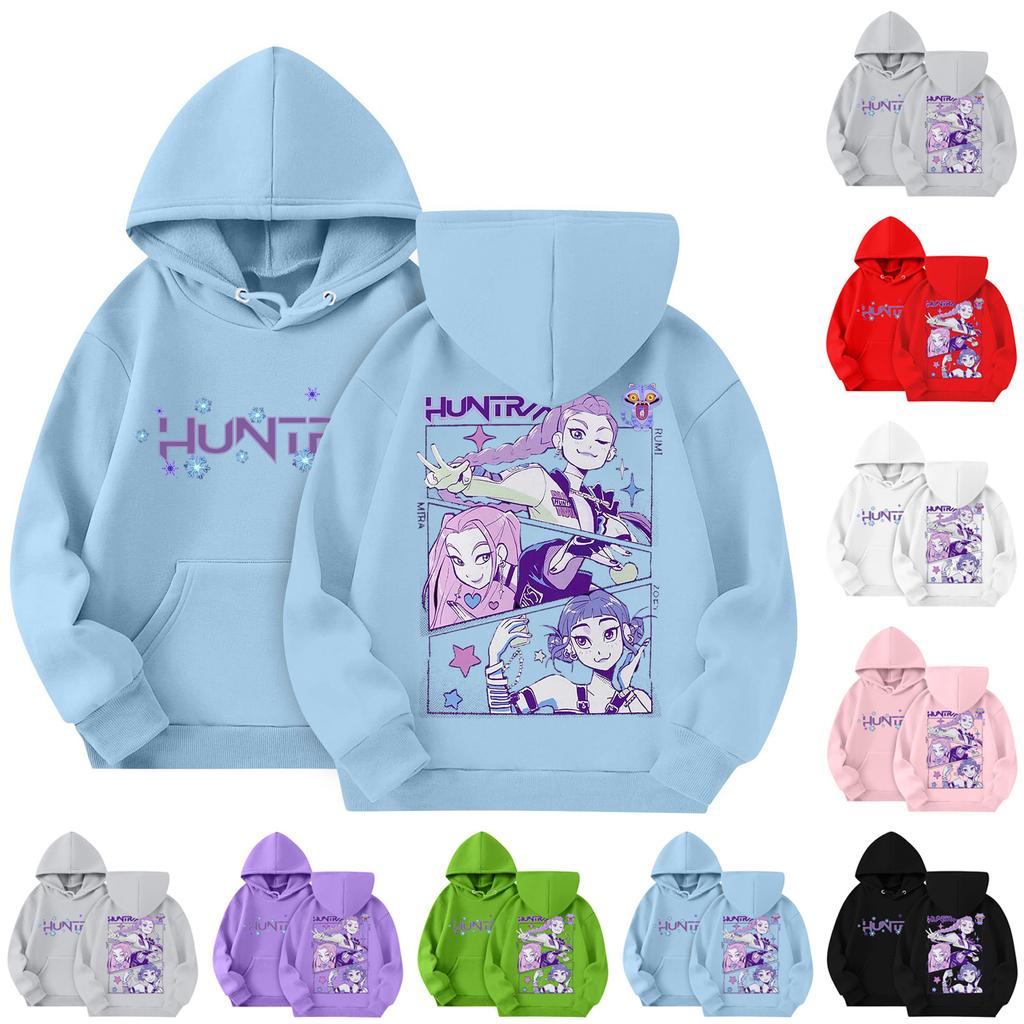 Sweatshirts For Teen Girls Letter Print Graphic Hoodies Casual Long Sleeve Drawstring Pullover Cute Oversized Hoodie