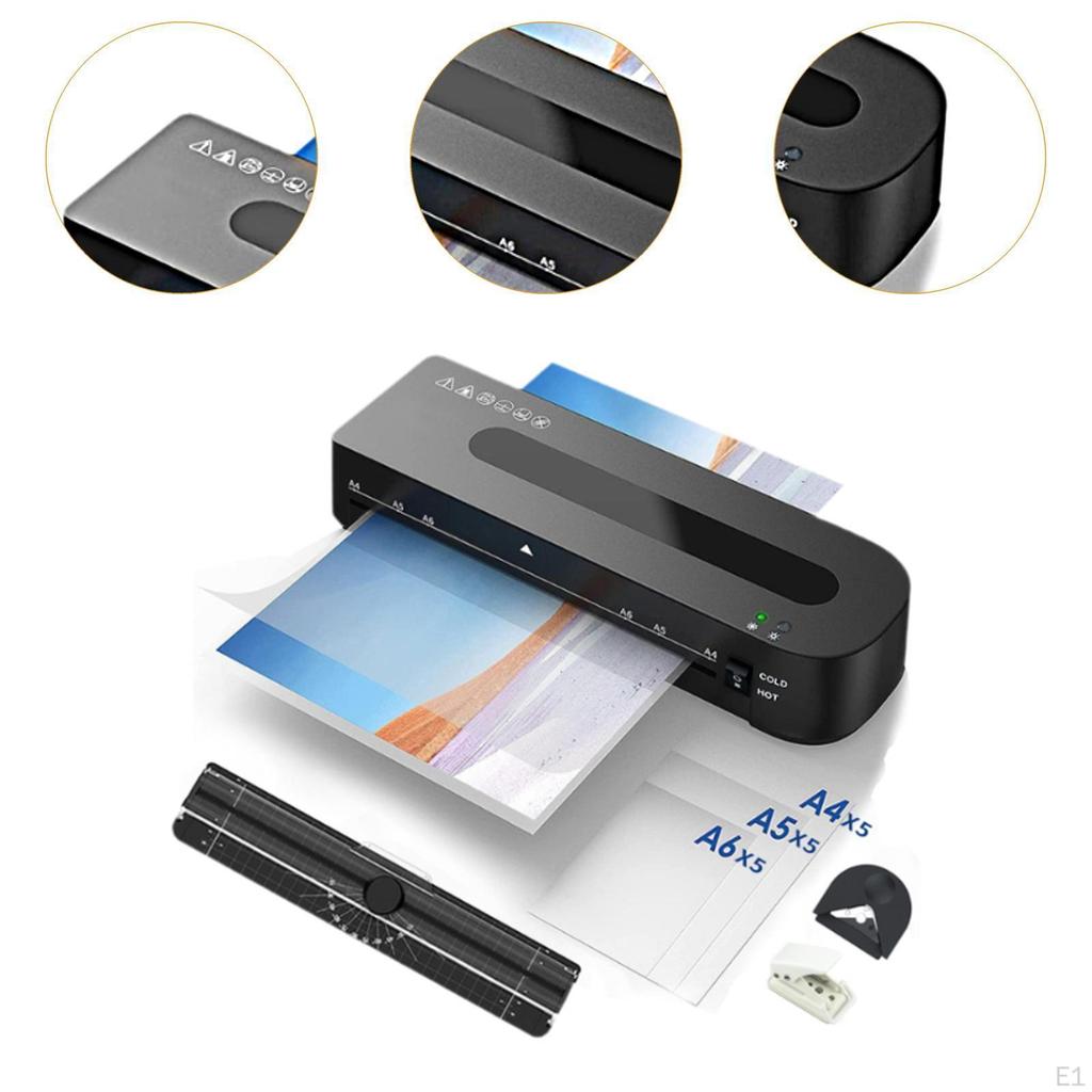 Laminator Machine Cold Thermal with Laminating Sheets for Certificates,