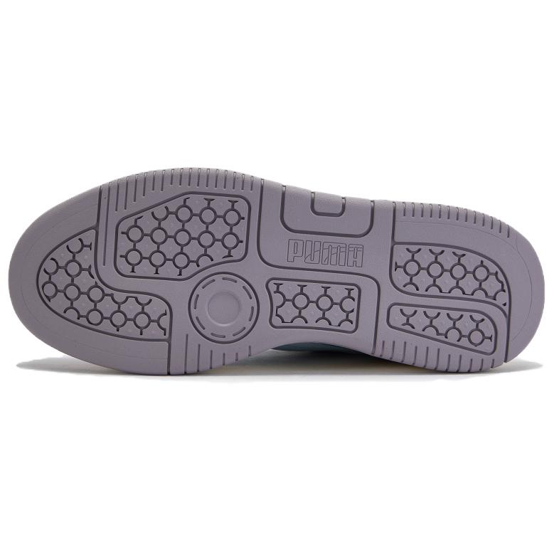 Puma Rebound Comfortable Versatile Breathable Low-Top Sneakers Women sneakers White Blue 403512-01