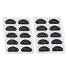 Adhesive Eyeglasses Nose Pads D Shape Stick On Anti-Slip Soft Silicone Transparent Nose Pads for Eyeglasses Eyewear Accessories