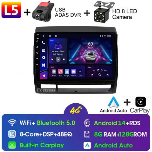 2Din 9" Android 13 Car Radio Player For Toyota Tacoma 2 HILUX 2005-2013 Carplay GPS Navi Head Unit 2din Stereo DVD