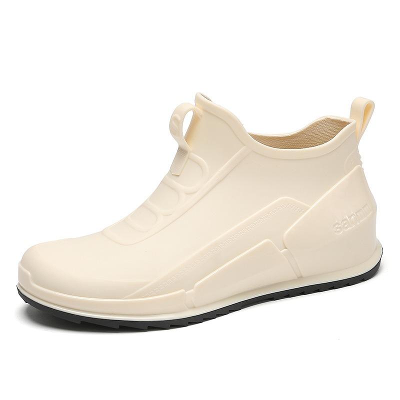 Fashion Rain Boots, Lightweight Waterproof and Non-slip Rubber Shoes for Women's New Simple and Lightweight Rain and Water Shoes for Women