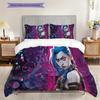 Fantasy Warriors Emblem Bedding (1 * duvet cover + 2 * pillowcase, without core) 2D Flat Duvet cover and pillowcase Soft and comfortable Bedding set