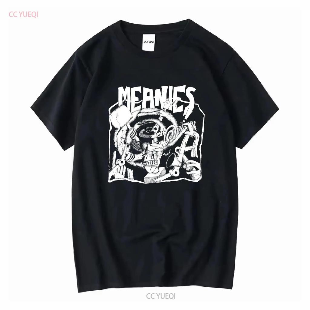 Vintage Original 90er The Meanies 1992 Japan Tour Time Bomb Records Punk Rock Musikband T-Shirt lange oder kurze Ärmel vintage