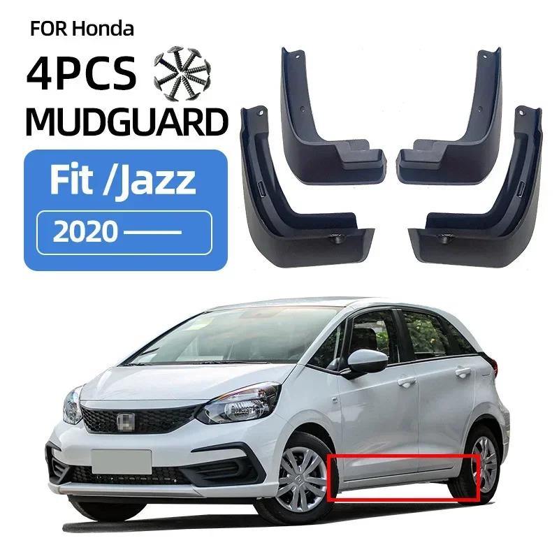 Mudflaps Mudguards Fit for Honda Fit Jazz 2020-2024 Mudguards Tire Fenders Mud Flaps Wheel Guards Accessories 4x Tyre