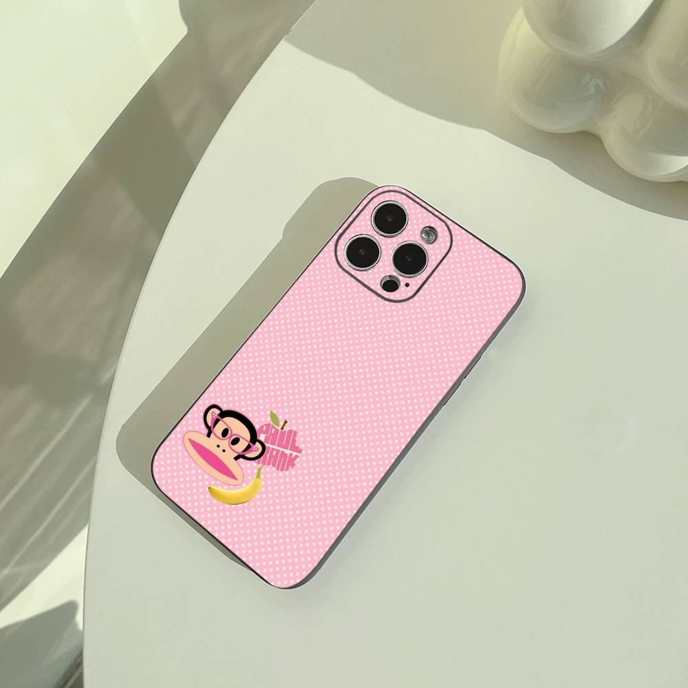 

Cute P-Paul -F-Frank design Phone Case For iPhone 17,16,15,14,13,12,11 Pro Max,16/15/14Plus,XS Soft Black Cover iPhone15