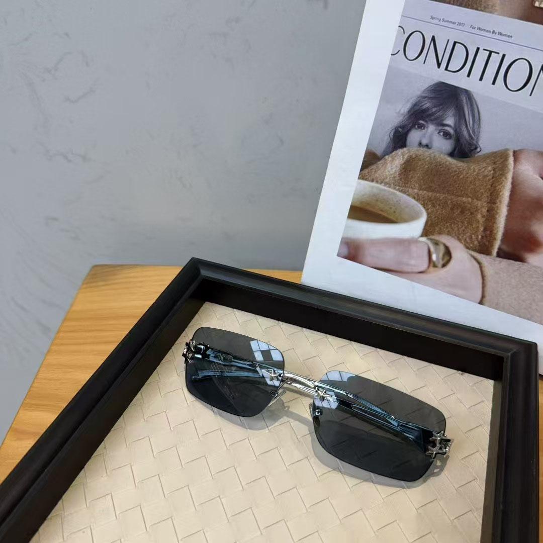 Korean Style Women s Sun Glasses Rectangle Shape Rimless Men Women Sunglasses Holiday Travelling Sunglass Woman