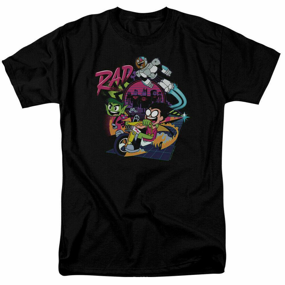Teen Titans Go! Rad T Shirt Mens Licensed Cartoon Merchandise Black M