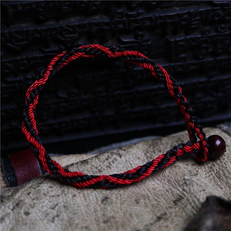 

Ремесла Тибет Лхаса Бессмертное Долголетие Ручной работы Веревка Цзиньган Black and Red