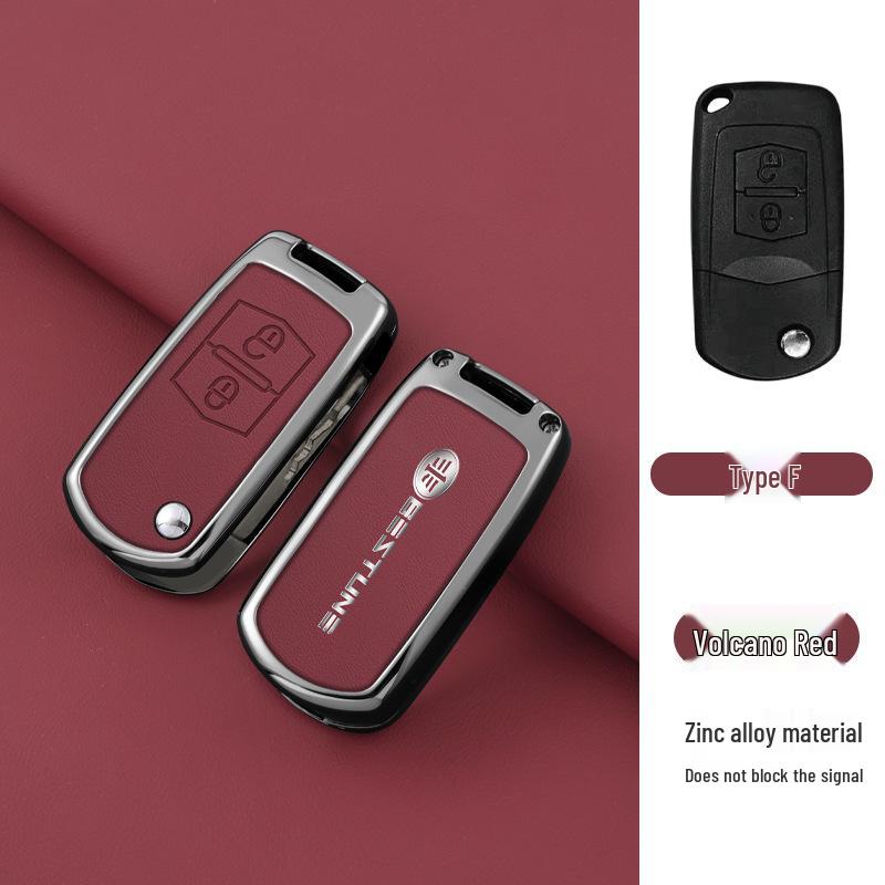 FAW Senya R7/R9/S80 Smart Key Case with Metal Snap Buttons