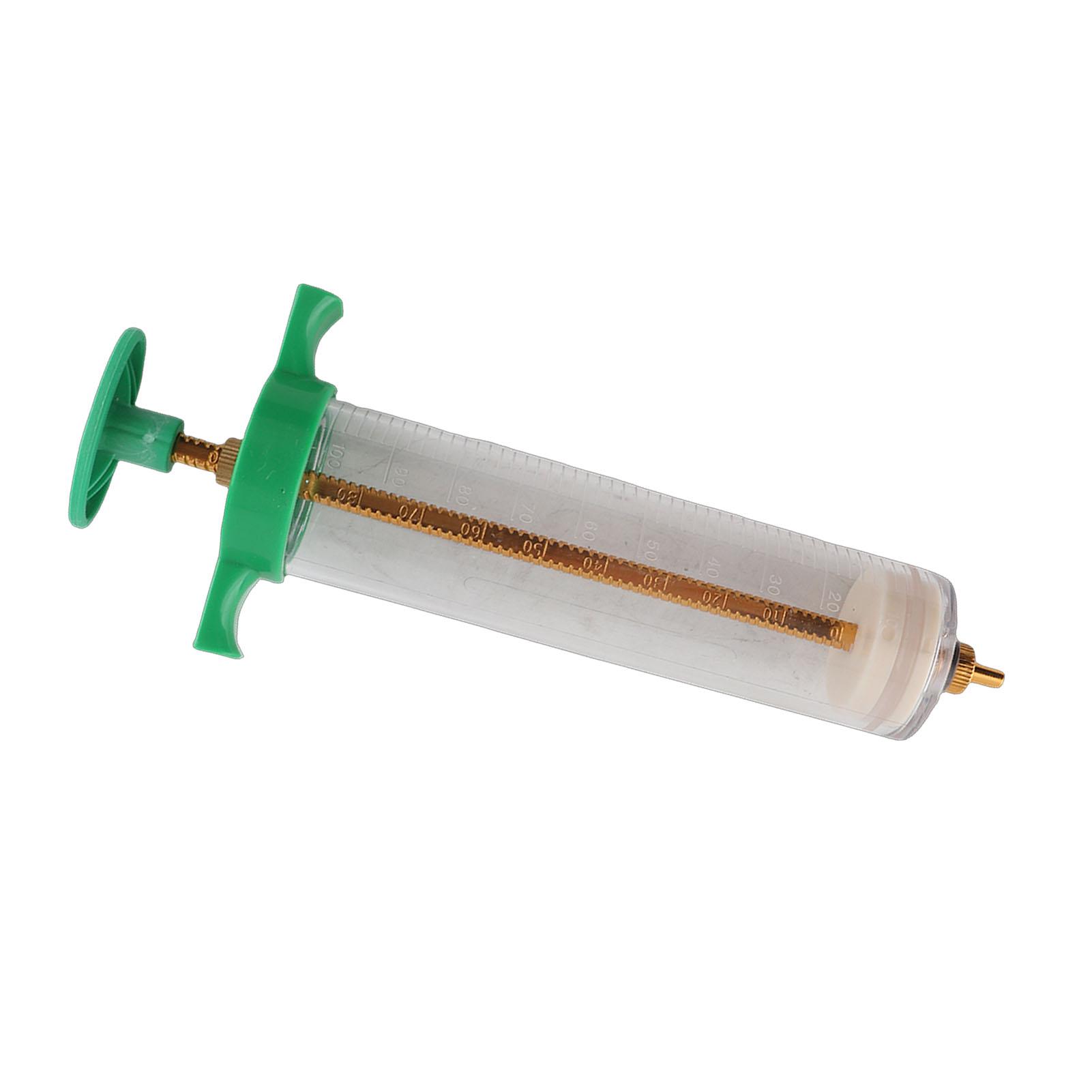 Seringue d'injection vétérinaire Élevage Manuel Injecteur pour Bétail Mouton Chien Chat