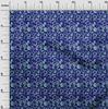 oneOone Cotton Flex Indigo Blue Fabric Abstracts Sewing Fabric By The Yard Printed Diy Clothing Sewing Supplies 40 Inch