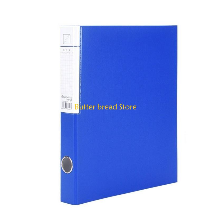 

W89C 2 Holes 3 Holes Binder Folder 12x9.6Inch Hold 220Sheets for File Documents Presentation Organization Office Supplies