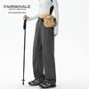 Mark Fairwhale Women's 2025 New Collection High-Waist Techwear Cargo Wide-Leg Pants