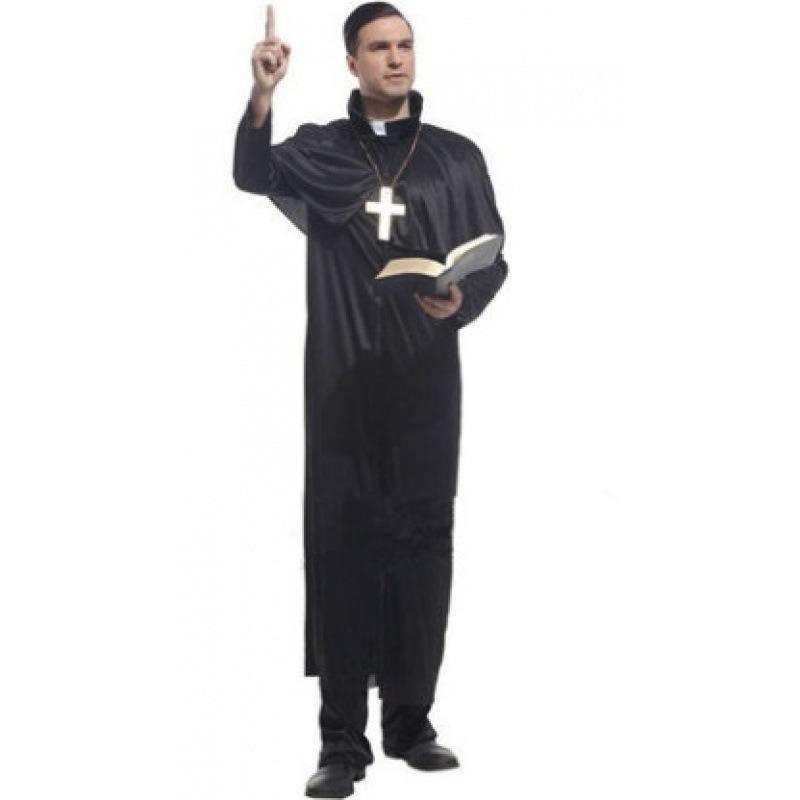 Halloween Ball Costumes, Priest Costumes, Monk Costumes, Priest Costumes, Adult Noble Missionary Costumes