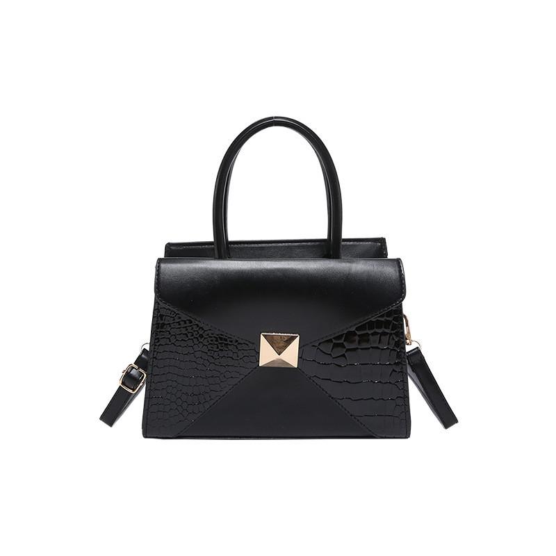 Trendy And Chic Small Square Handbag Stylish Pu Leather Crossbody Bag For Casual Outings