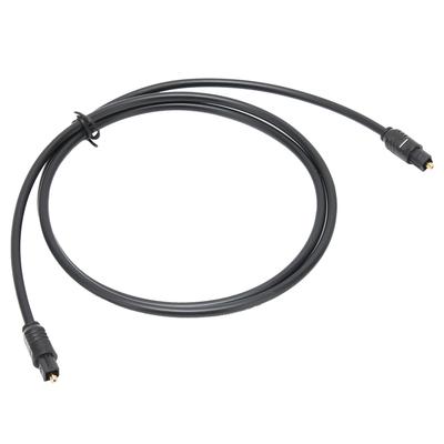 Pour Câble TosLink Mâle à Mâle OD4.0 PVC Fibre Optique Numérique o Ligne de Cordon 1m