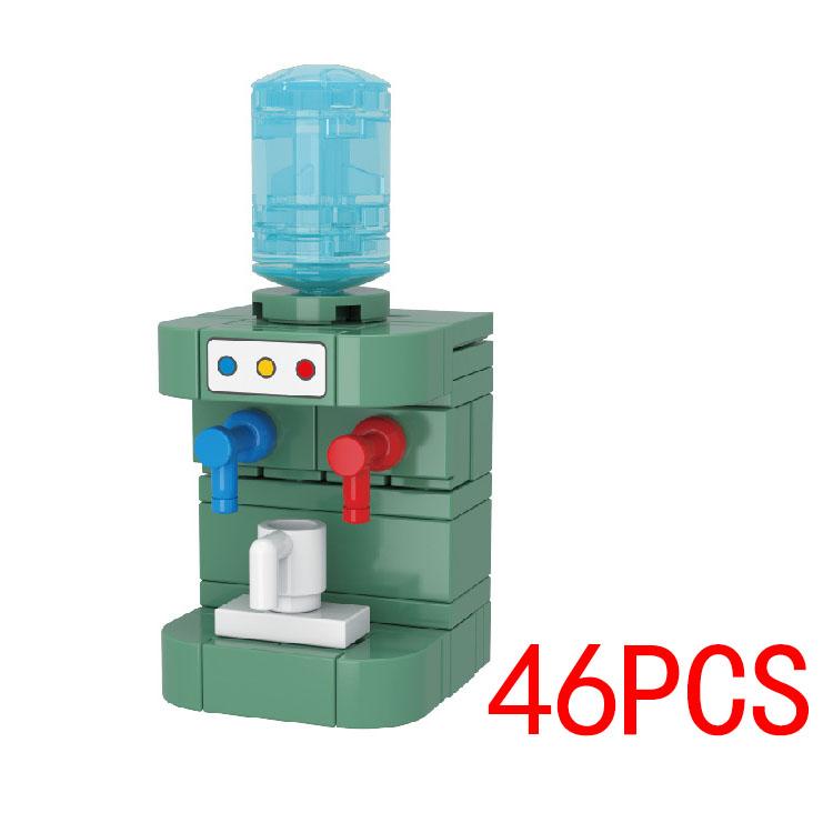 MOC City Kreative Bausteine Zubehör Zoo Nashorn Löwe Känguru Wolf Fuchs Frosch Biene Krähe Pfau Mini Ziegel Spielzeug Geschenke X021