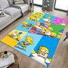Simpsons Family Carpet For Playroom Bedroom Living Room Sofa Home Decorkids Game Area Rug Nonslip Floor Mat