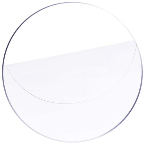 Operitacx Round Acrylic Plate, Acrylic Circle, Round Sheet, Round Clear Acrylic Disc, Keychain, Acrylic Circle, Round, Clear Glass Cutting Board, Clea