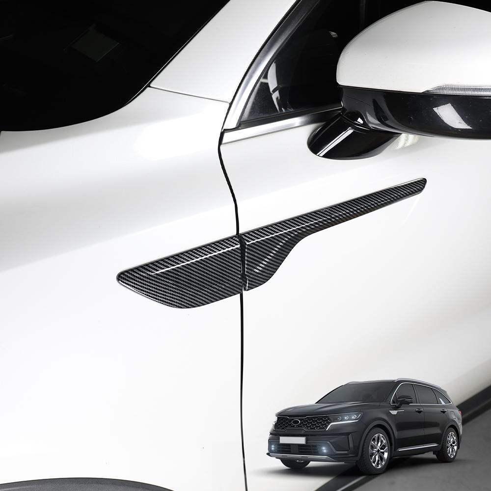 For Kia Sorento MQ4 2026-2026 /2026-2026 Exterior Style Leaf Plate Lid Stripe Car Side Body Panel Decorative Cover