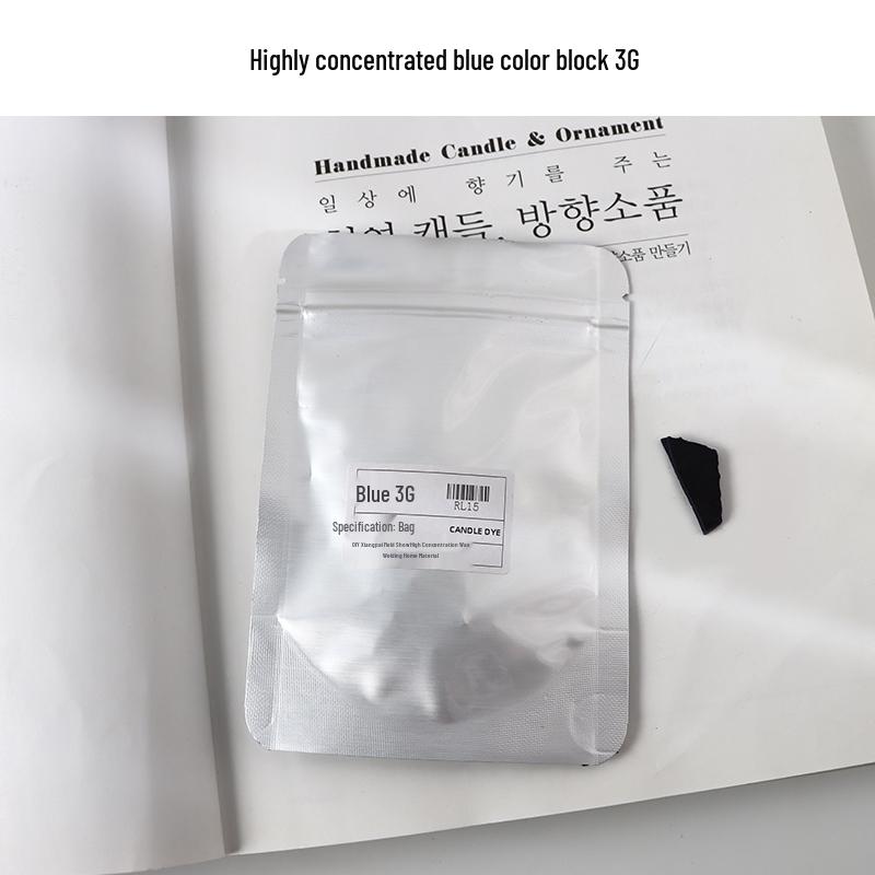 High-Concentration DIY Candle Pigment: Solid Pigment for Easy and Strong Wax Coloration