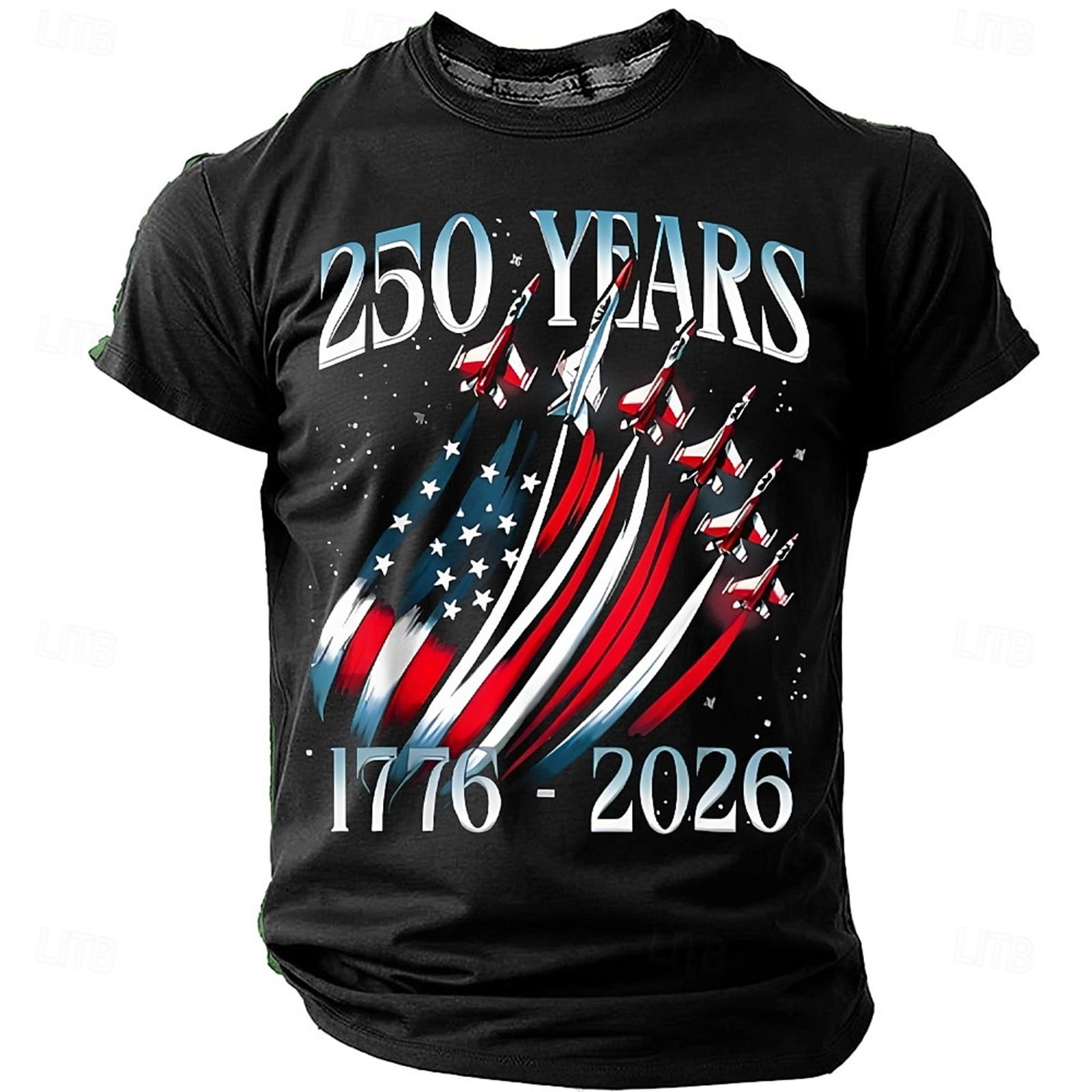Men s Casual Round Neck Short Sleeve T-Shirt XXL чёрный 1890₽