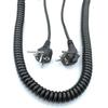 Dual & Triple-Core Spring Wire: 0.5, 0.75, 1.0, 1.5 sq. PU with C13 Plug Tail.