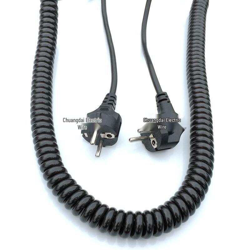Dual & Triple-Core Spring Wire: 0.5, 0.75, 1.0, 1.5 sq. PU with C13 Plug Tail.