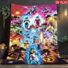 Dragon Ball Elegant Design Blanket Soft Flannel Comfortable Blanket for Bedroom Living Room THW