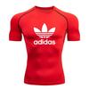 Men's Quick Dry Compression Athletic T Shirt, Breathable Str