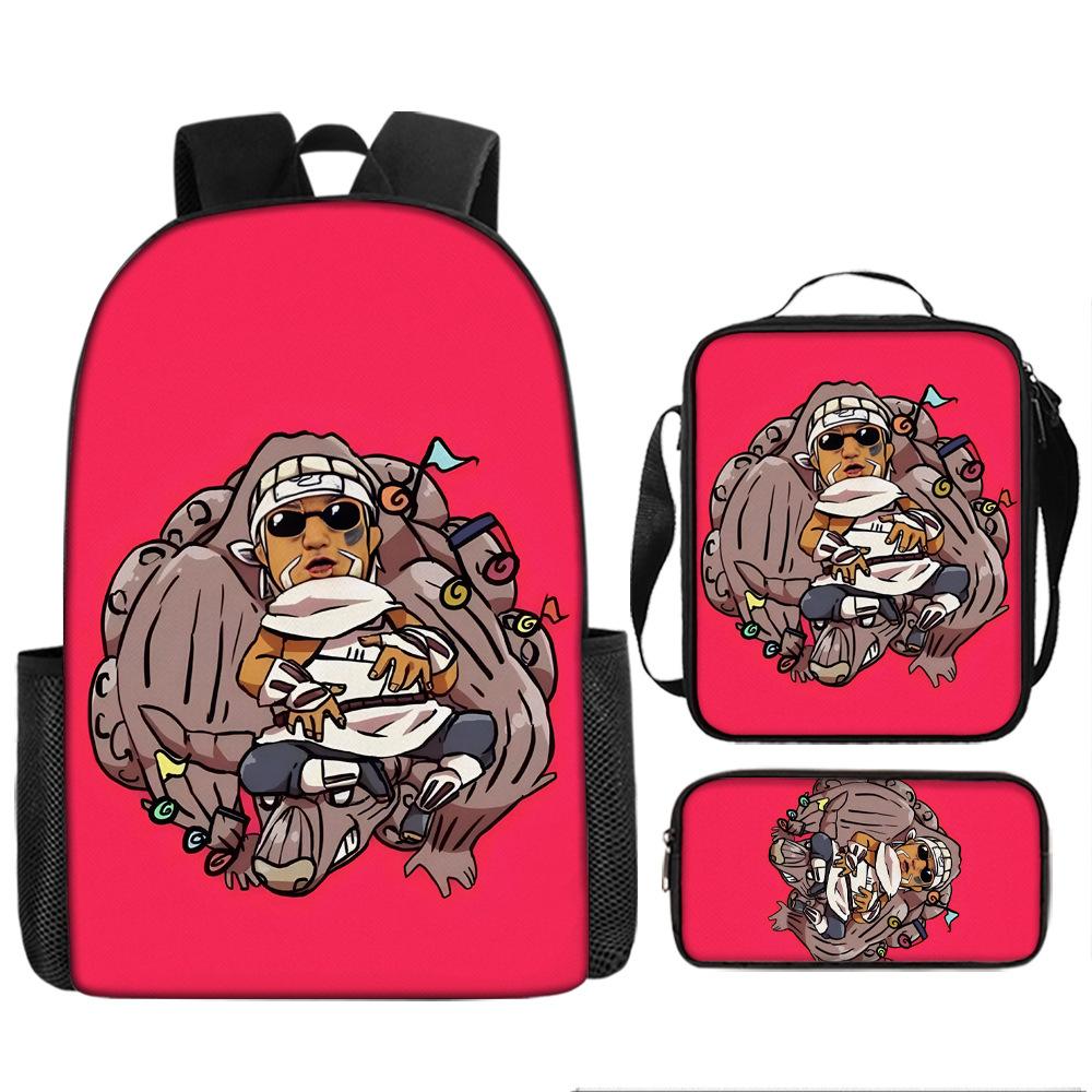Naruto Large Capacity Backpack Primary School Students 3rd To 6th Grade Junior High School Girls Backpack