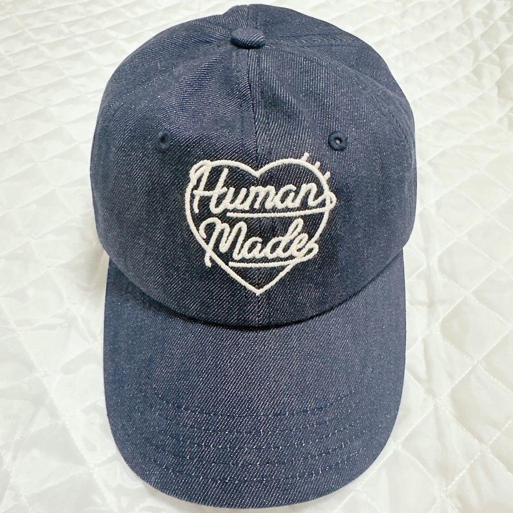 Used HUMAN MADE 6 Panel Denim Cap "Indigo"