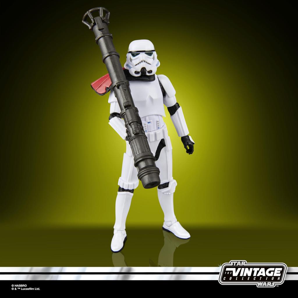 Hasbro Star Wars Vintage Collection Rocket Launcher Trooper, Star Wars Jedi: Survivor Premium 9.5 cm Collectible Action Figure G0917, Authentic
