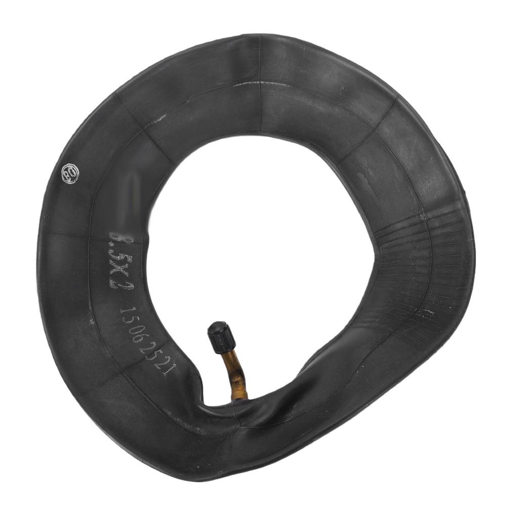 Chambre à air en caoutchouc pour trottinette électrique, étanchéité, résistante à la chaleur, valve coudée, remplacement de chambre à air 8.5x2
