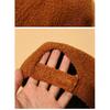 Women's baseball cap, student style, fleece-lined, thickened cap