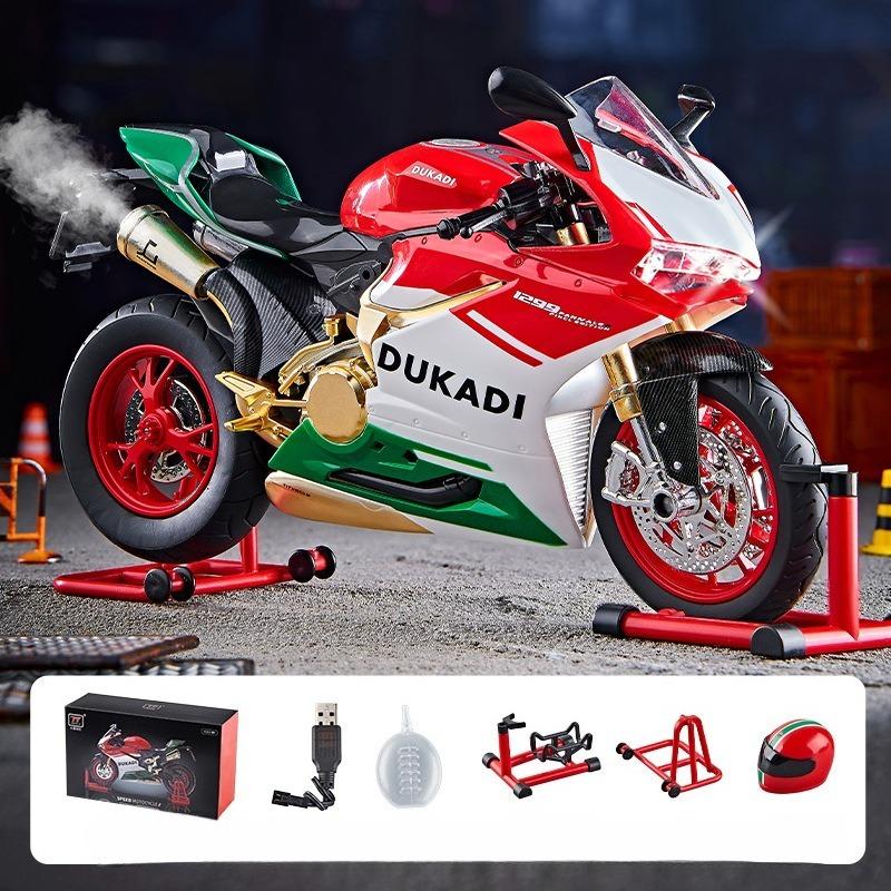 

Симуляция распыления 1:9 Ducati 1199 Супермотоцикл Алюминиевая Модель Литье под Давлением Коллекция Миниатюрный Автомобиль Подарок Парню Декор для Дома красный