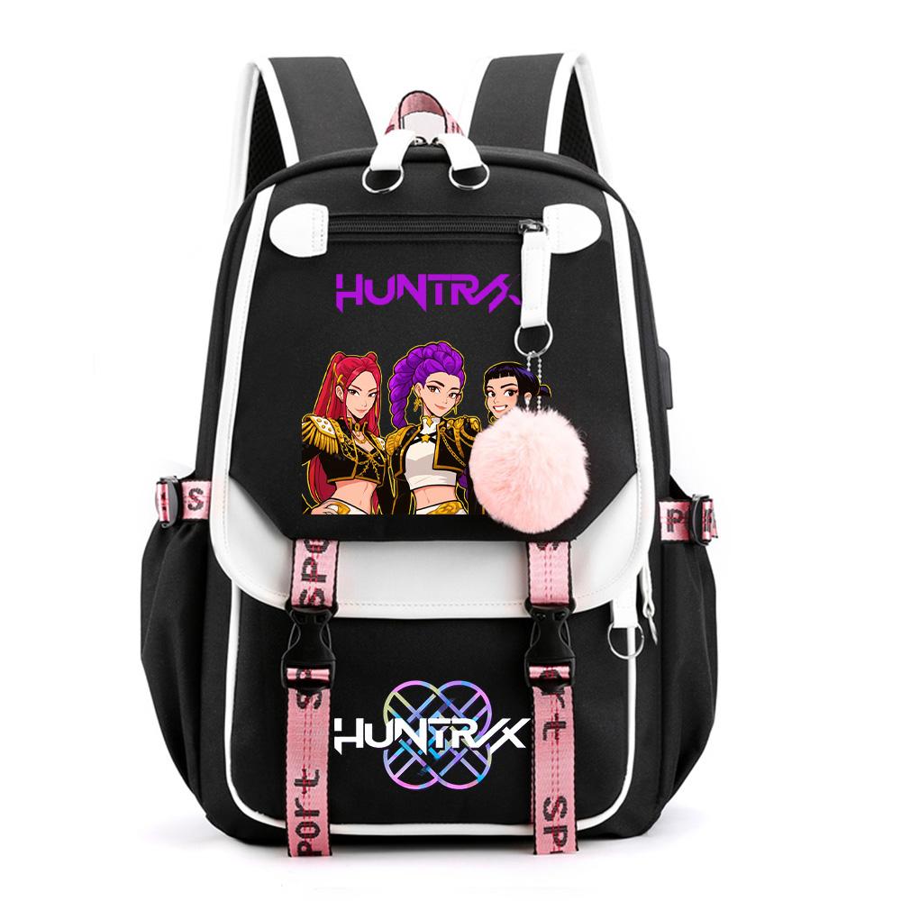 Kreskówkowy plecak K-Pop z nadrukiem, tornister dla nastolatka, ucznia, dziewczyny, chłopca, plecak na książki, duża pojemność, wodoodporna torba podróżna, prezent dla dziecka, plecak