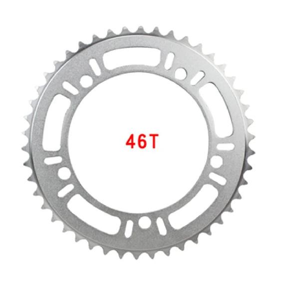 Single Speed Bike Chain Ring, Fixed Gear, Road Track, Folding Bicycle, 130 BCD Fixie, 39 T, 44 T, 46T, 48T, 53T,