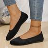 Fashion Classics Black Soft Sole Non Slip Flats Women Summer Autumn Comfort Light Loafers Woman Plus Size Platform Walking Shoes Mujer