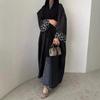 F428 Foreign Trade Cross-border E-COMMERCE Dubai Arabic Embroidery Embroidered Robe Fashion Outer Wear Abaya Robe In Stock