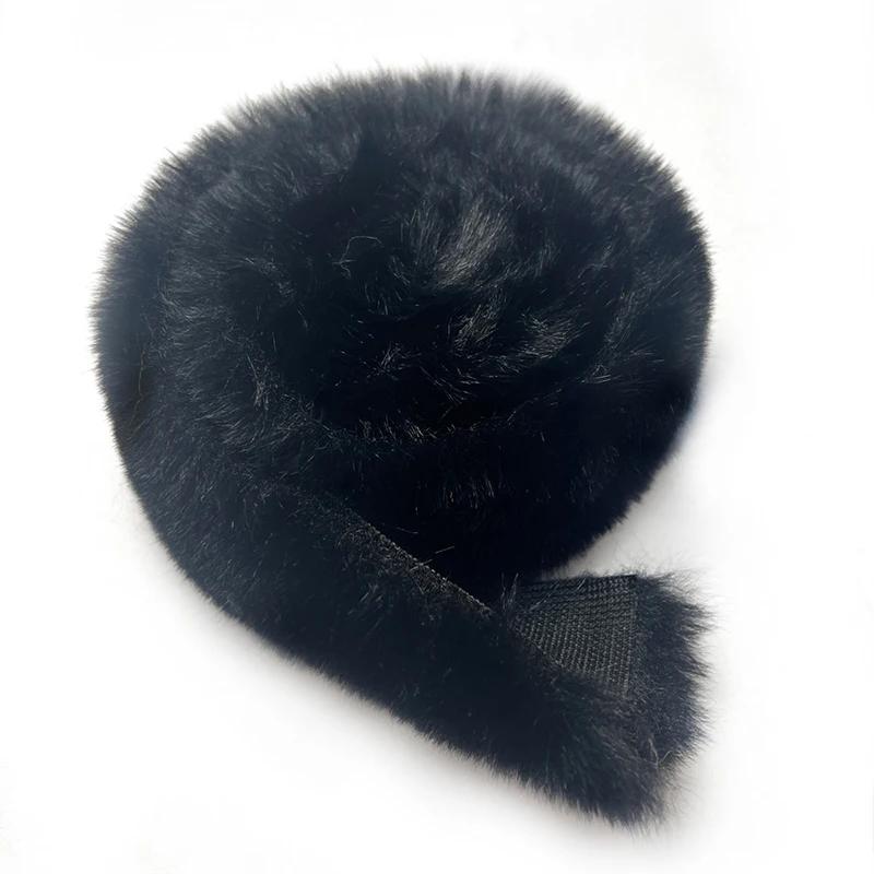 5M/10M Long Hair Faux Fur Fabric for Diy Christmas Doll Ribbon Tapes for Patchwork Sewing Plush Toy Beard Hair Material Crafts