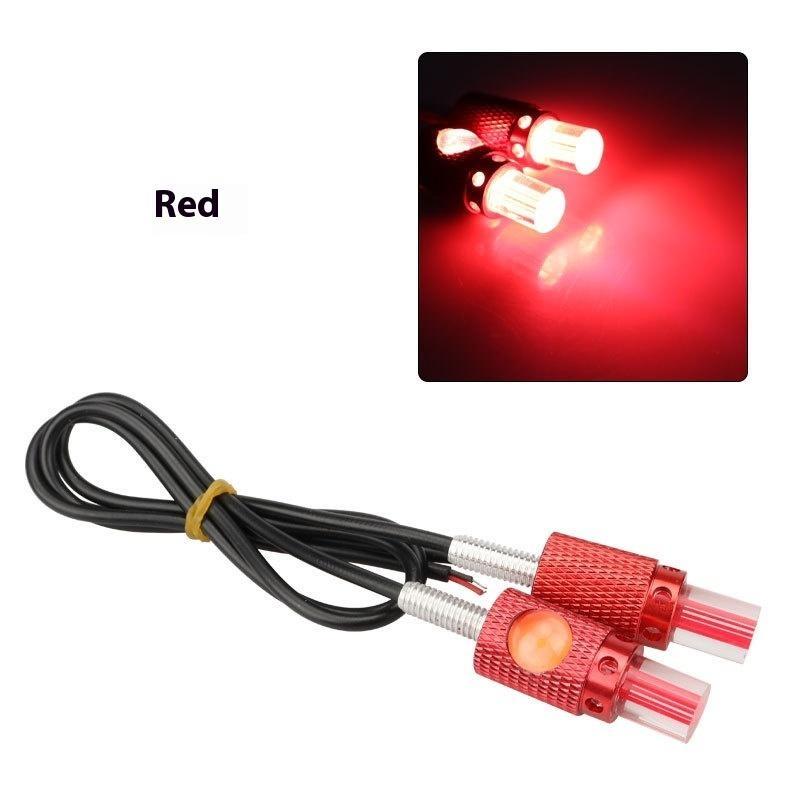 2Pcs Motorcycle Led Eagle Eye Light Turn Signal Indicator Super Bright Led Motorbike Auto License Plate Light Driving Light