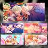 Sweet Romantic Anime Ccupid Parasite Mouse Pad Large Thick Desk Pad Stitched Edges Gaming Mouse Mat For Pc