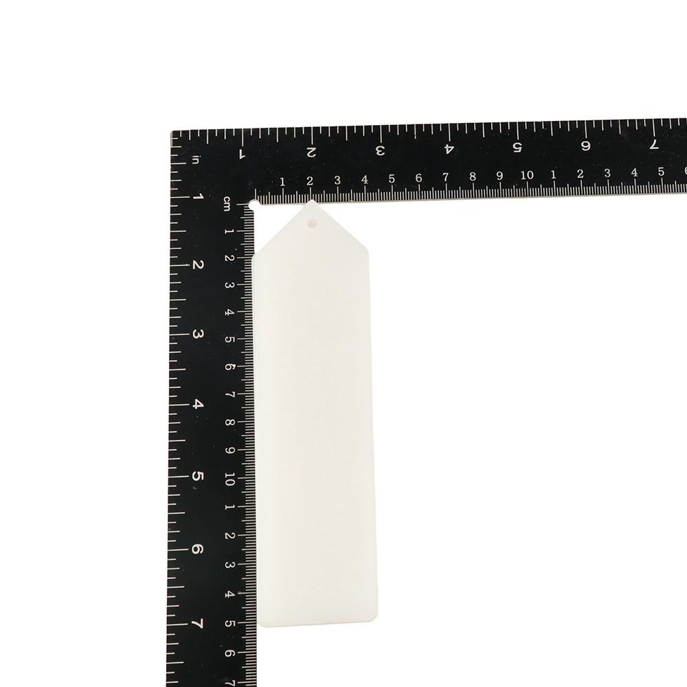 Transparent Blank Bookmarks Acrylic Unfinished Bookmarkers DIY Bookmarks  Crafts Decors