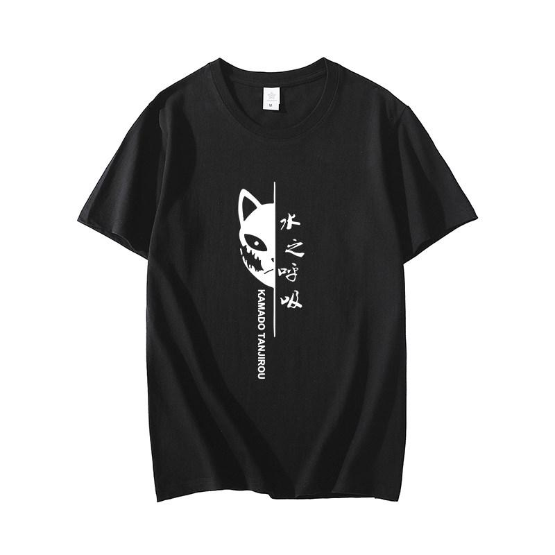 Demon Slayer Tanjiro Kamado Kimetsu No Yaiba Anime T Shirt Men Women Casual Short Sleeve Cotton Tee Tops
