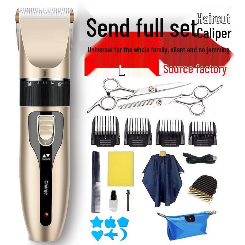 Rechargeable Electric Hair Clippers for Adults and Babies - Hair Trimmer and Razor for Easy Haircuts