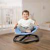 Kinder-Drehstuhl, Belastbarkeit 100 kg, Sensorischer Drehstuhl in Elefantenform, Sensorischer Spielsitz für autistische Kinder mit rutschfester Metallbasis, Kleinkind Sit &