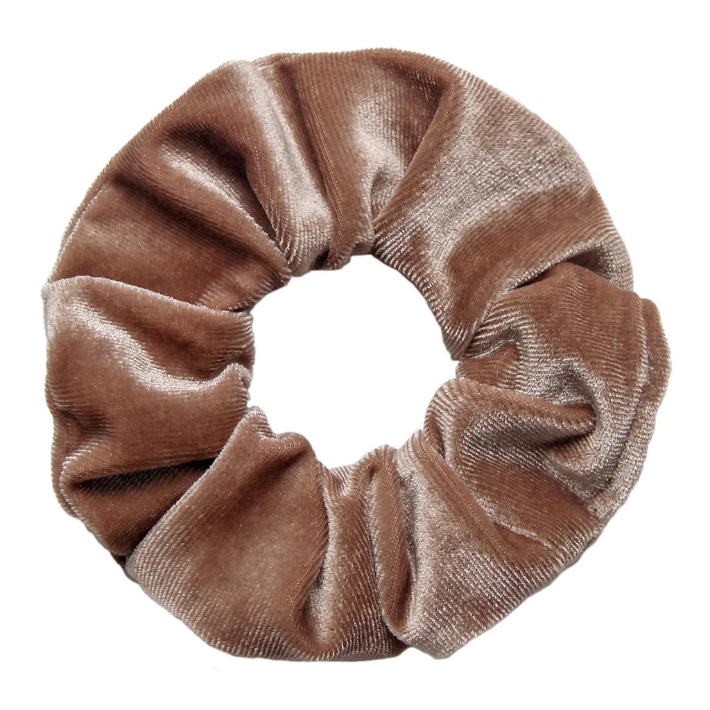 45 Colors Large Vintage Velvet Scrunchies Girls Elastic Hair Bands Ponytail Holder Ties Rubber Bands Fashion Women Accessories
